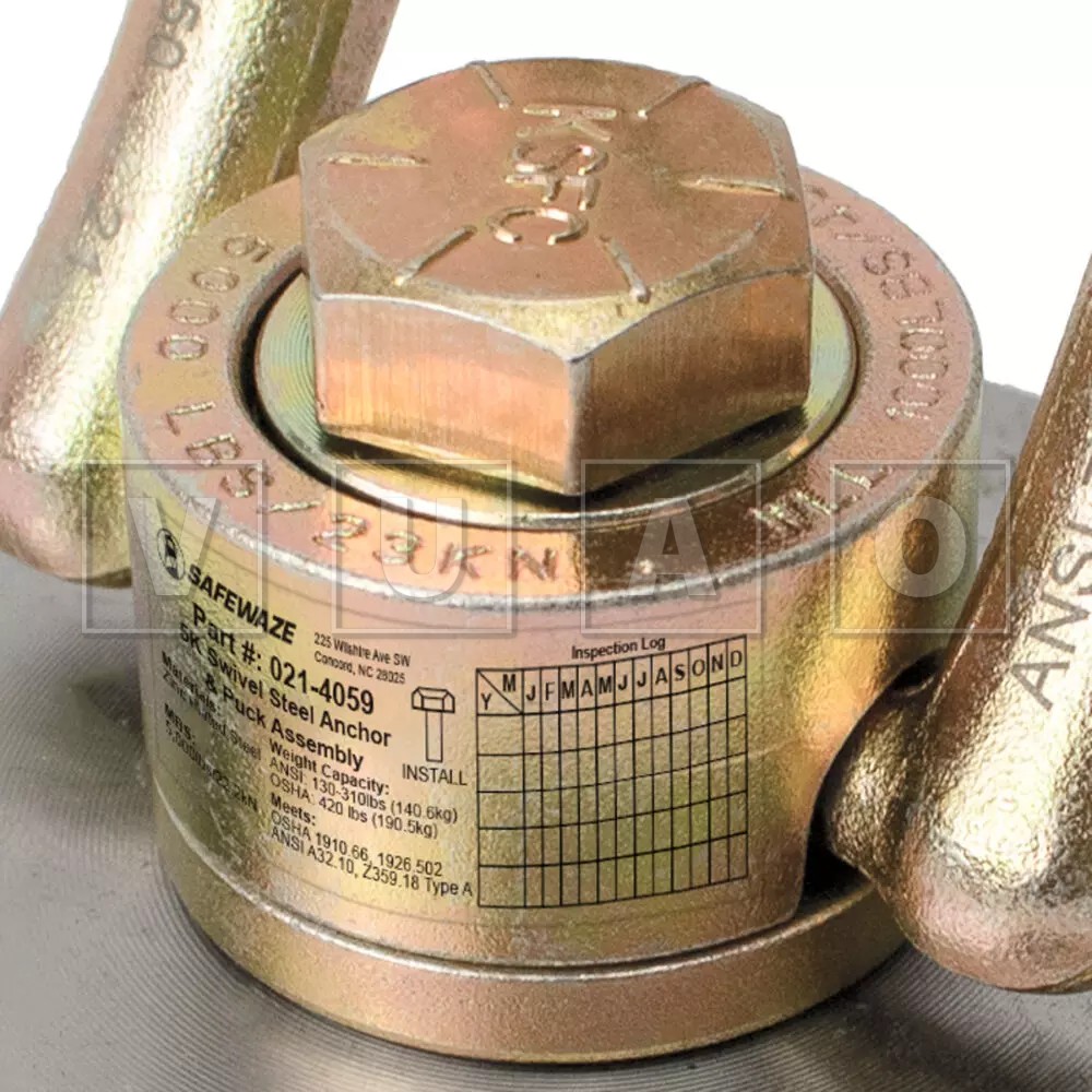 Anclaje Safewaze 021-4059 Giratorio