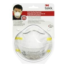 3M 8210PA1-B Respirador de lijado de pintura blanco