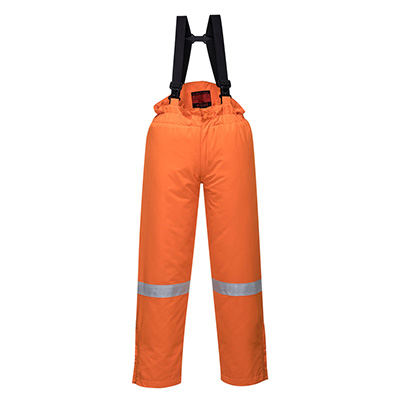 Portwest AF83 Cubre-pantalones de invierno Araflame acolchados