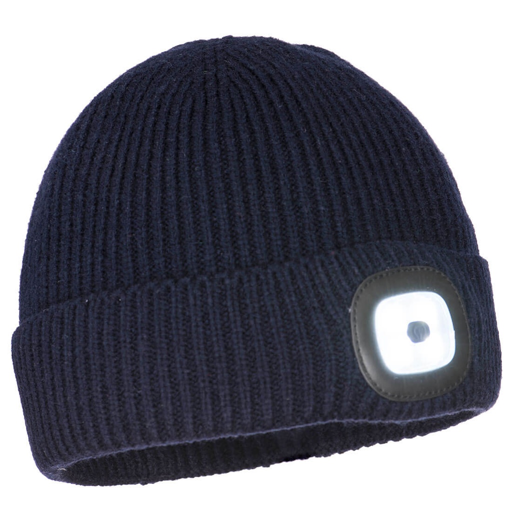 Portwest B033 Gorro con LED para trabajadores