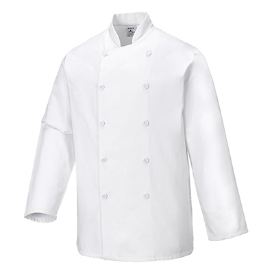 Portwest C836 Chaqueta de chef Sussex