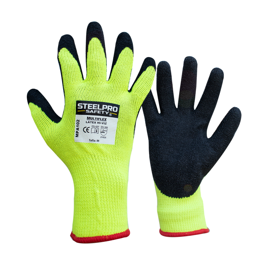 Guante Multiflex Hi-Viz, Steelpro