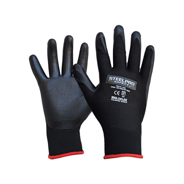 Guante Multiflex Poliester Nitrilo, Steelpro