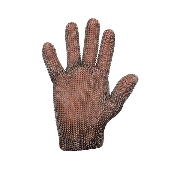 Guante anticorte en malla metálica, Steelpro