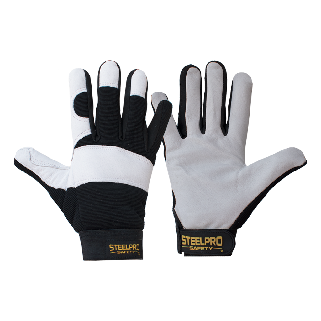Guante ejecutivo negro, Steelpro