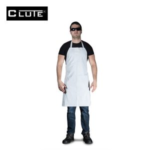 Clute Mandil Pvc Blanco