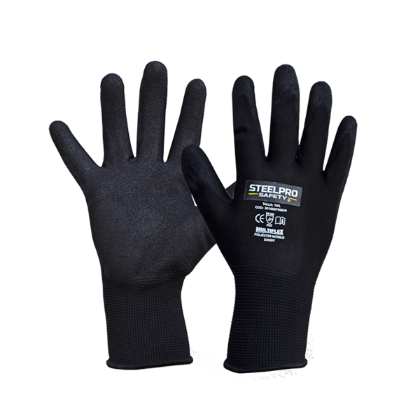 Multiflex poliéster nitrilo sandy, Steelpro