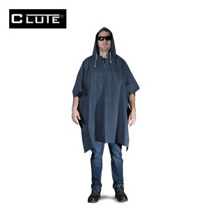 Clute ​Poncho Pvc Azul