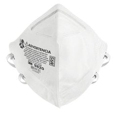 3M 9820 Respirador Plegable de Protección Respiratoria PFF-2