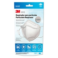 Respirador para Partículas 3M, 9513, 1 Unidad