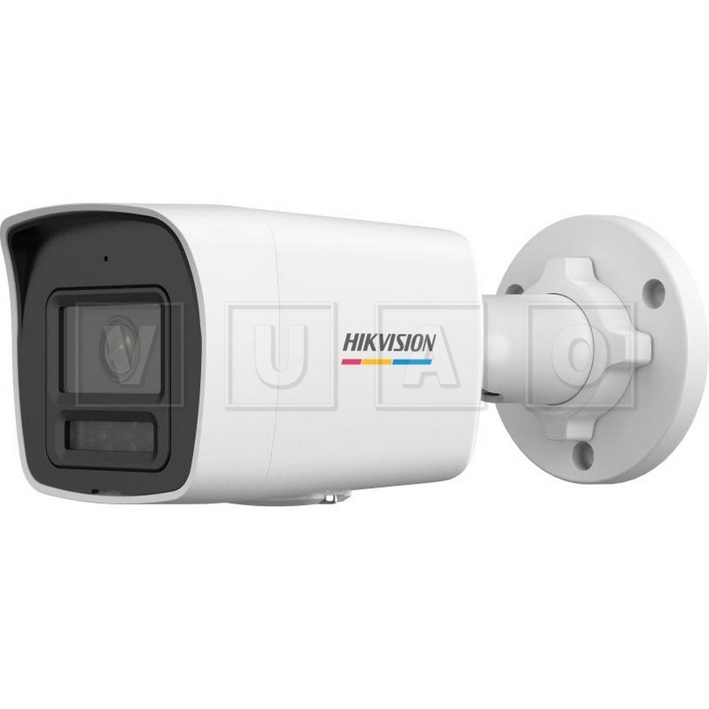 Hikvision DS-2CD1027G2H-LIU Cámara de red ColorVu de 2 MP con luz híbrida inteligente con luz plana fija