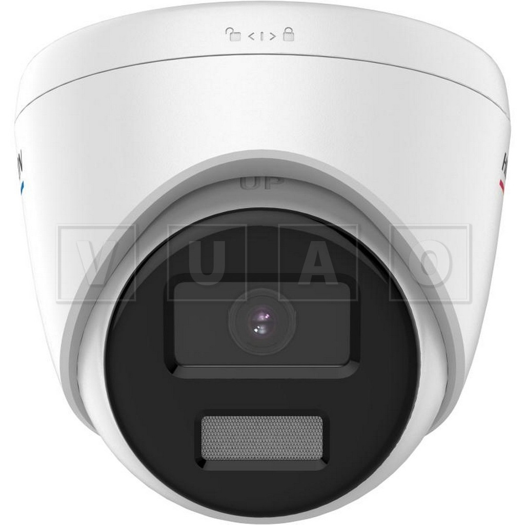 Hikvision DS-2CD1347G2-LUF (2.8mm) Cámara de red de torreta fija ColorVu MD 2.0 de 4 MP