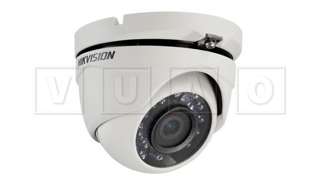 Hikvision DS-2CE56D0T-IRMF Cámara de torreta fija de 2 MP