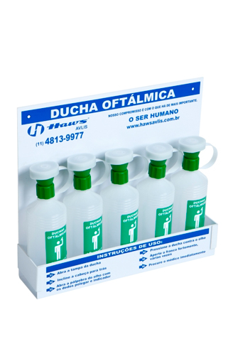 Haws D001-505 cinco botellas oftálmicas de 500ml