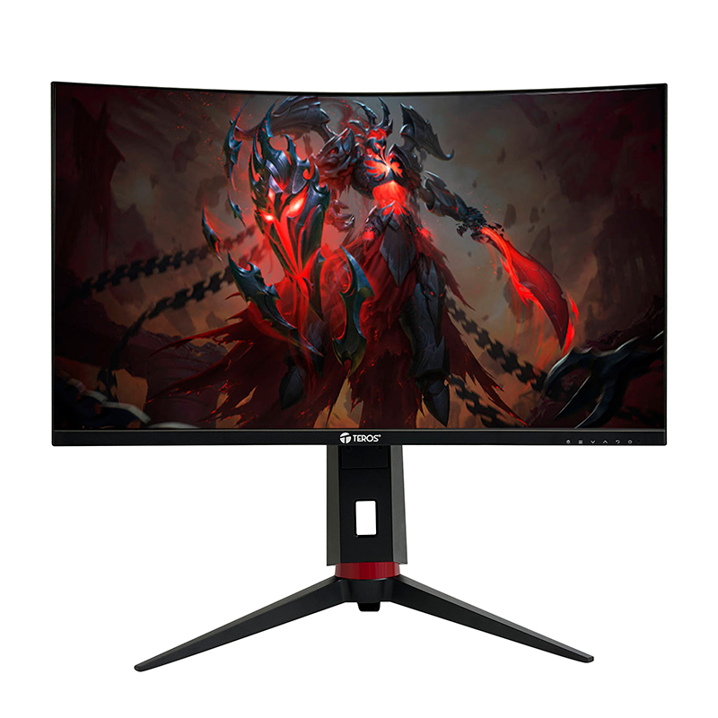 Monitor Teros TE-2765G, 27", VA, Curvo, 165hz, 2560x1440 QHD, HDMI / DP / AUDIO 3.5mm