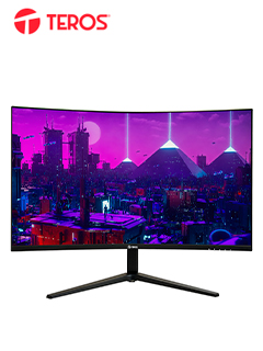 Monitor Curvo Gaming Teros TE-3210G, 32", 2K QHD, 2560 x 1440, HDMI / DisplayPort/FREESYNC