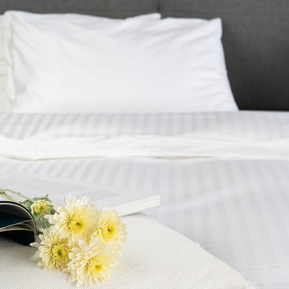 Vuao Duvet Cover Stripe Satin 500 Hilos