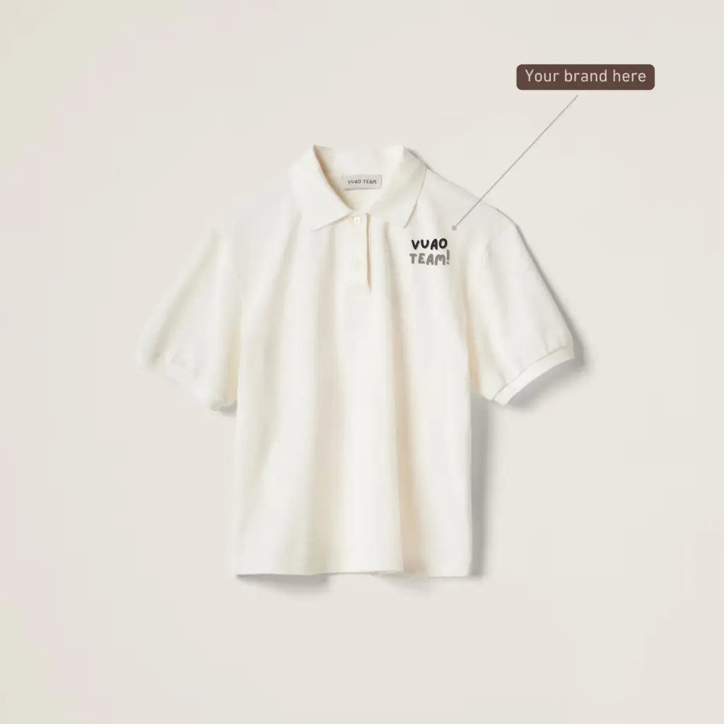 Vuao Grace 33 👚 Polo Básico Mujer