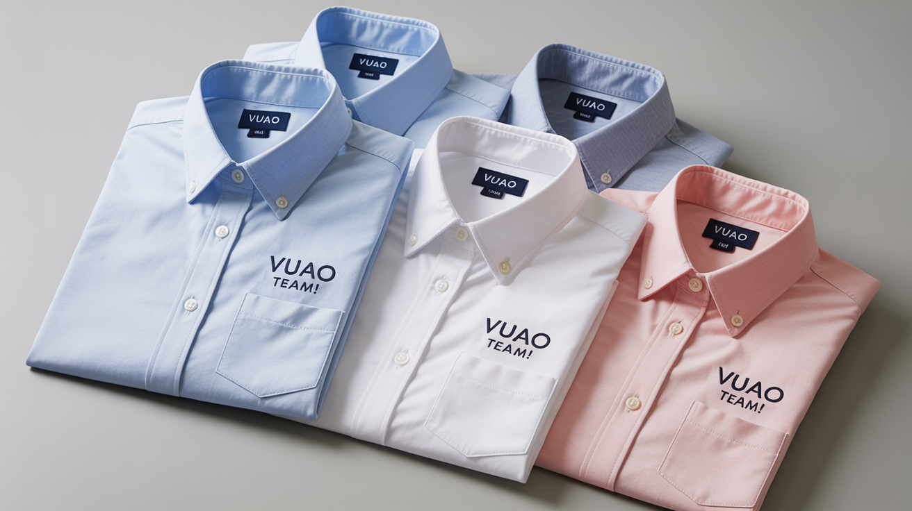 Camisa Vuao FlexWork 🏷️👕 Tela Oxford Parcela