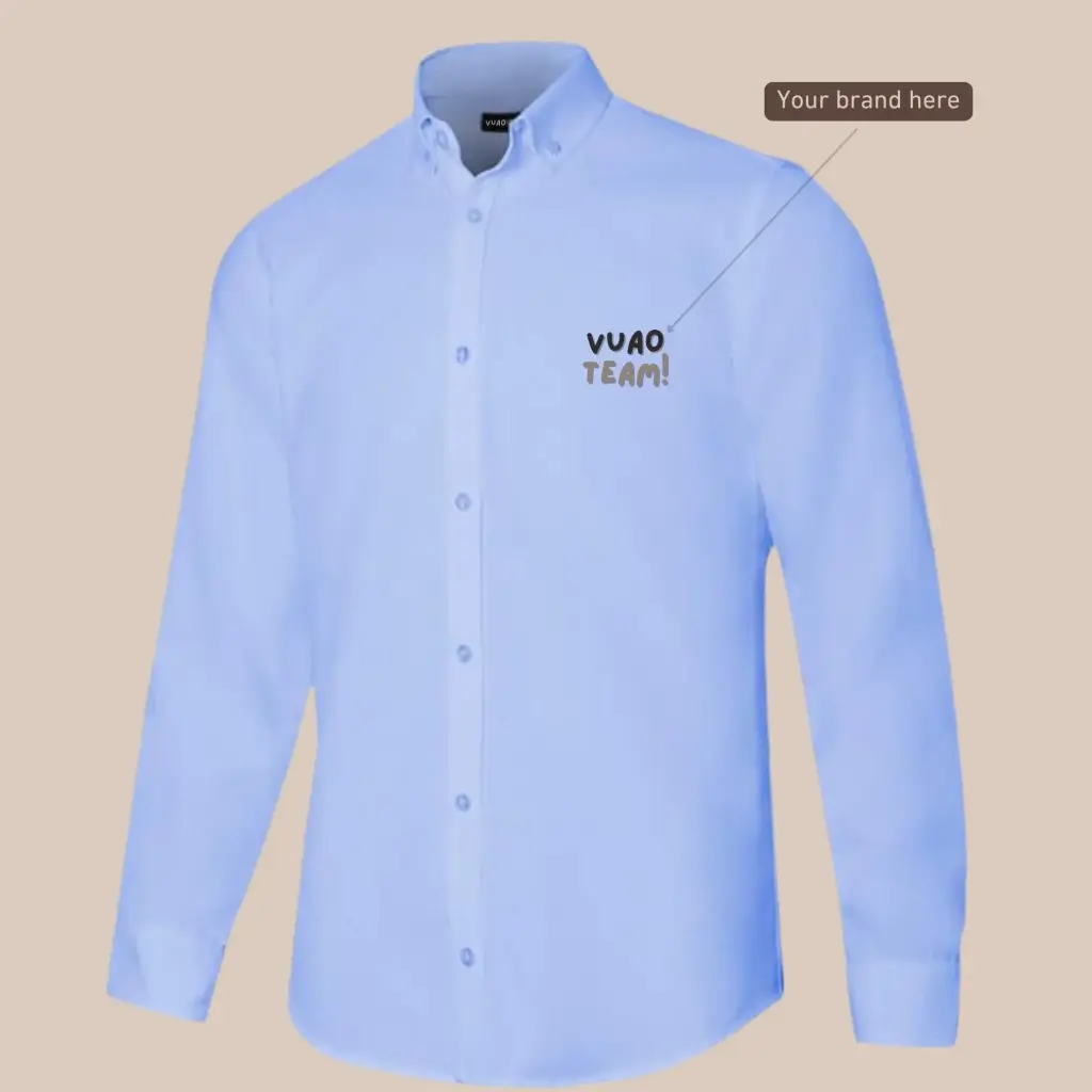 Camisa Vuao SoftLine 👔Tela Oxford Creditex