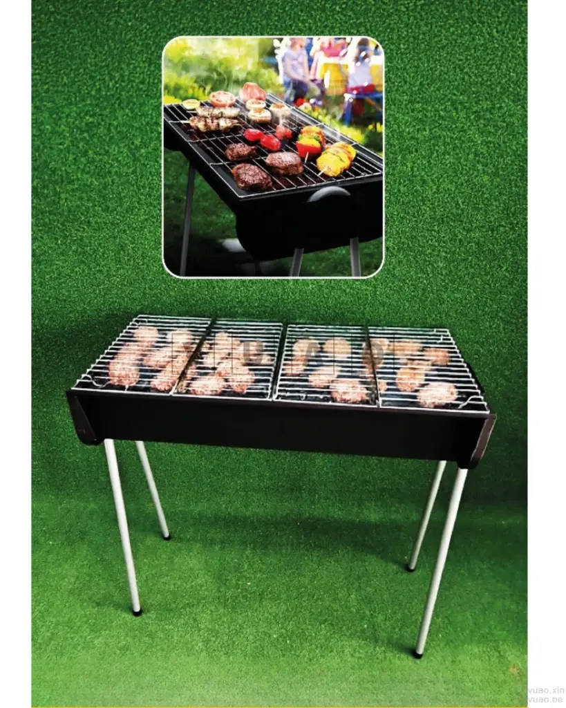 Vuao Grill Classic YM-059 Diseño redondo con mosaico, ideal para reuniones elegantes al aire libre.