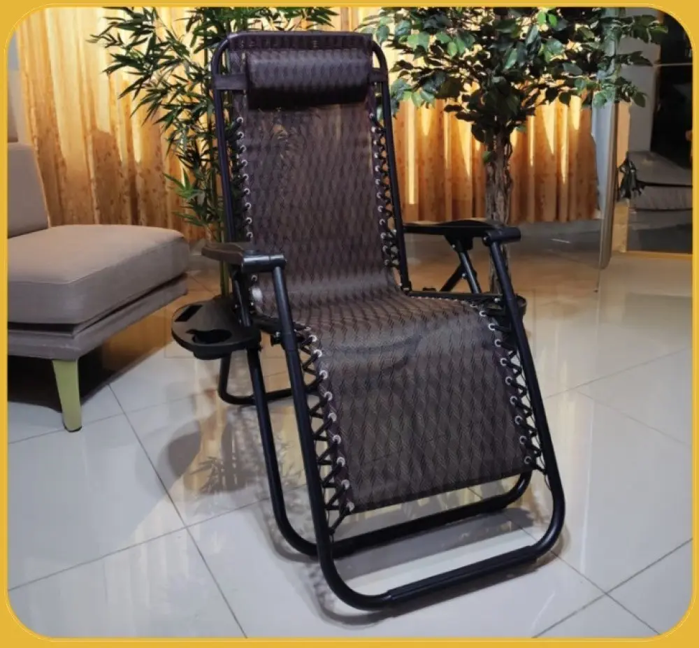 Silla Reclinable Premium Relax VUAO-3202 🌿🛋️ (Marrón)